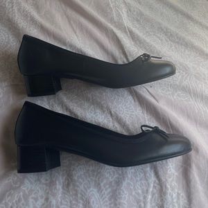 BALLERINA FLATS WITH HEEL